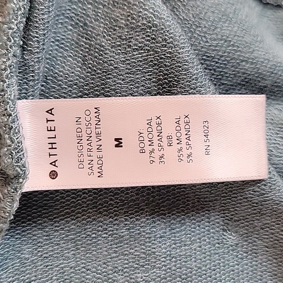 Athleta crewneck long sleeve pull over womens size M - Picture 8 of 9